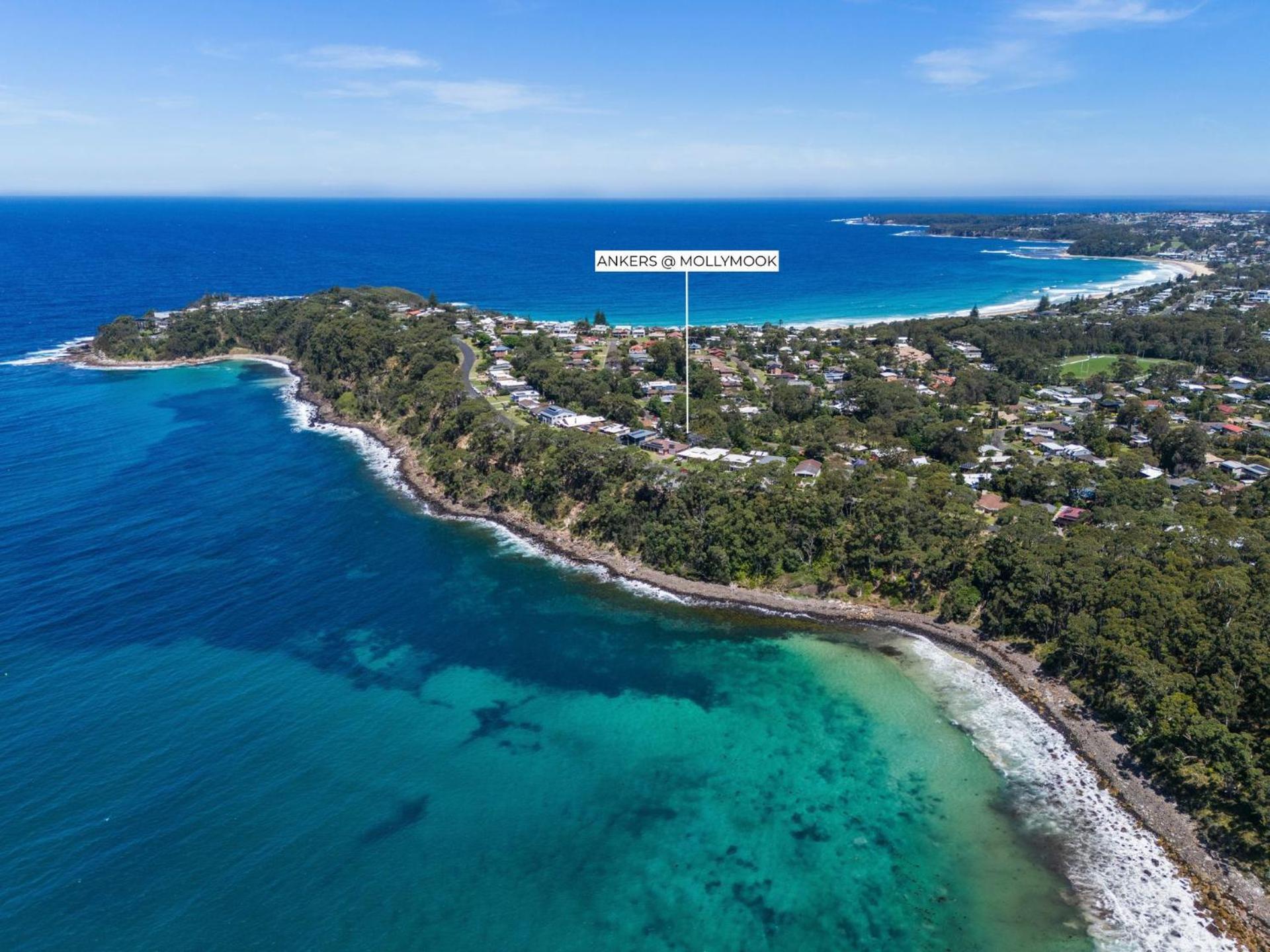 Ankers At Mollymook Villa Narrawallee Eksteriør bilde