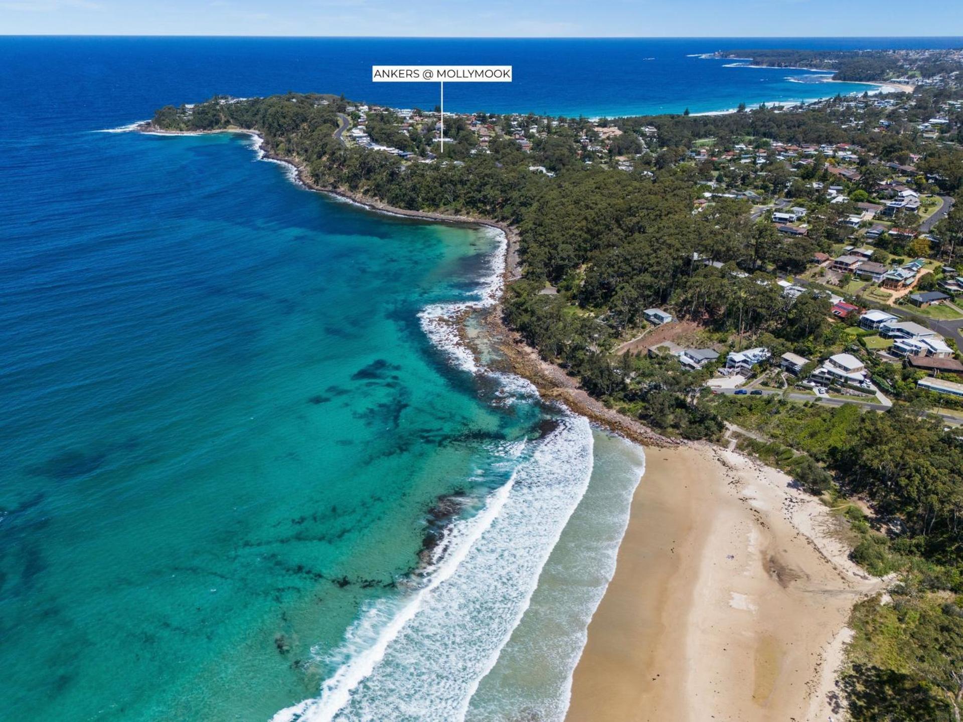 Ankers At Mollymook Villa Narrawallee Eksteriør bilde